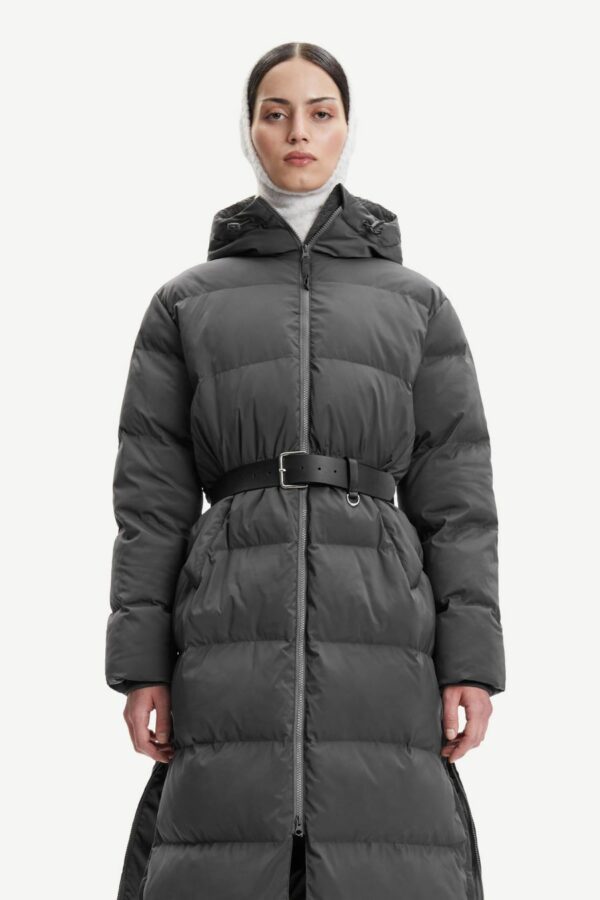 Samøe & Samsøe Sera coat Grey pinstripe