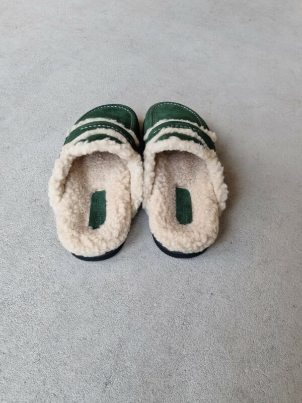 Marc O'Polo Velour slipper Pine 312