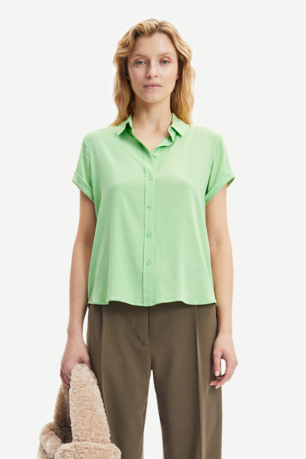 Samsøe & Samsøe Majan shirt Sprucestone