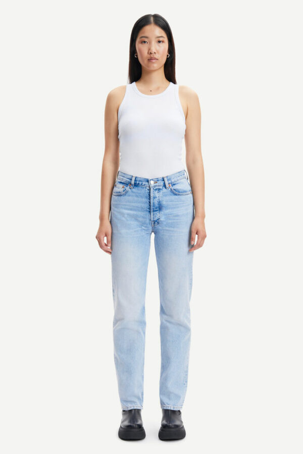 Samsøe & Samsøe Susan conscious jeans Frozen snow