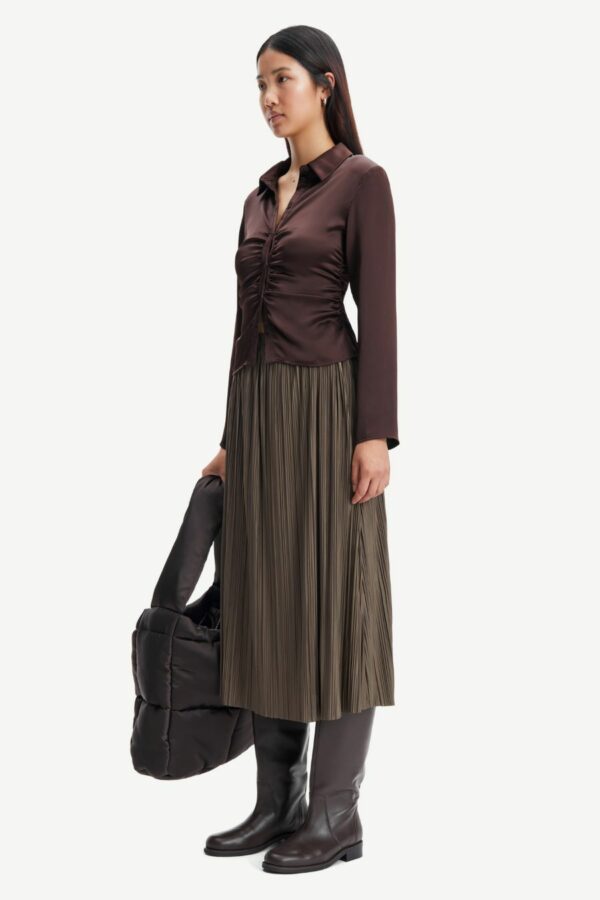 Samsøe & Samsøe Uma skirt Olive brown