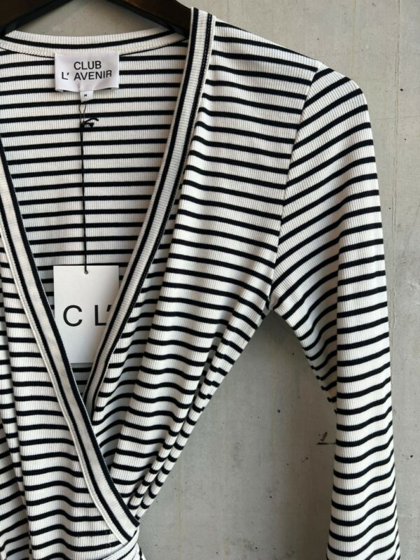 Club l'Avenir Adeline wrap top Stripe