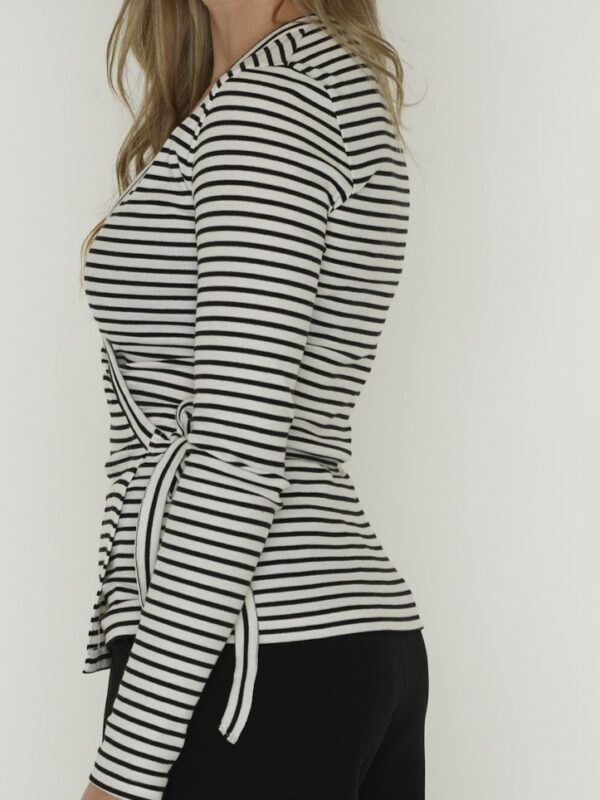 Club l'Avenir Adeline wrap top Stripe