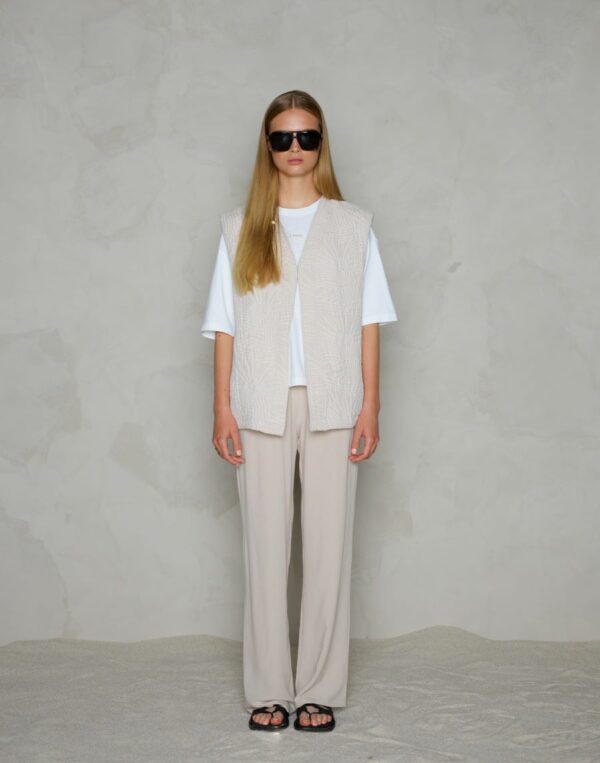 Club l'Avenir Beau waistcoat Soft sand