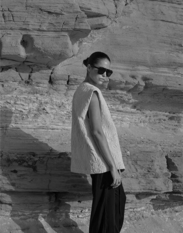 Club l'Avenir Beau waistcoat Soft sand