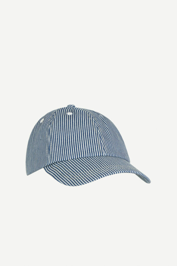 Samsøe & Samsøe Betty cap Blue stripe