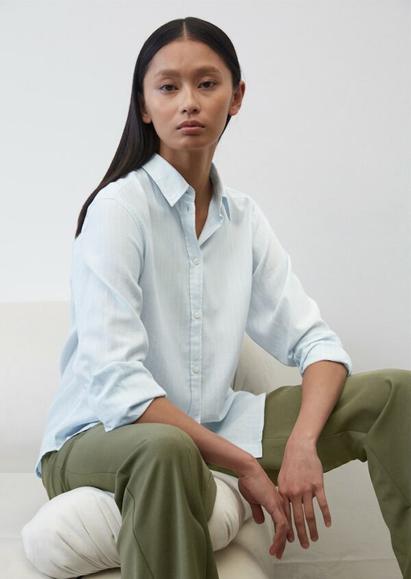 Marc O'Polo blouse Light blue 42065
