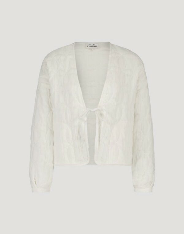 Club l'Avenir Bon jacket Off white