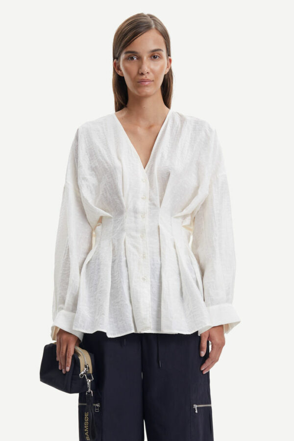 Samsøe & Samsøe Engla blouse Pristine