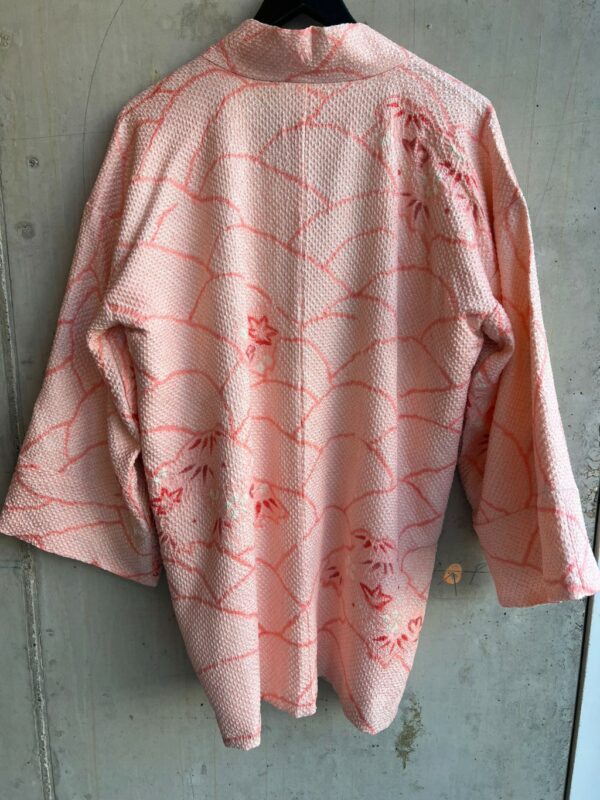 Club l'Avenir Reworked Shibori kimono Pink