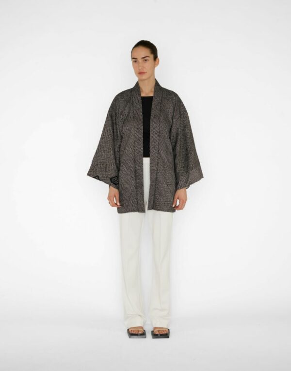 Club l'Avenir Reworked Shibori kimono Pink
