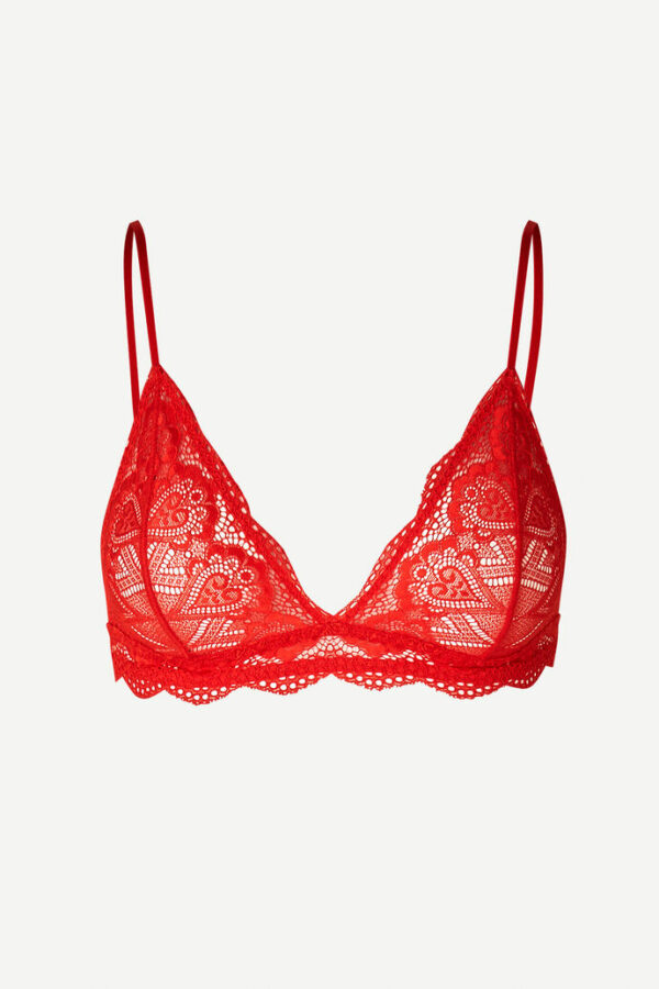 Samsøe & Samsøe Marilyn bra Valiant poppy