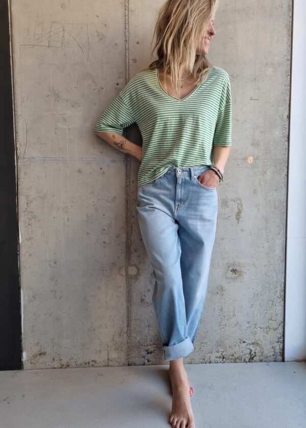 Marc O'Polo linen tee Stripes 2 colors 51217