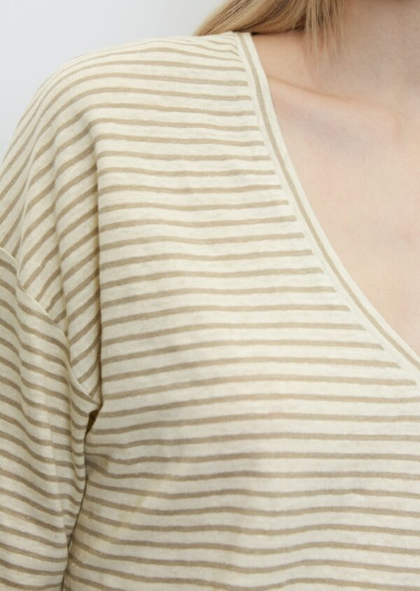 Marc O'Polo linen tee Stripes 2 colors 51217