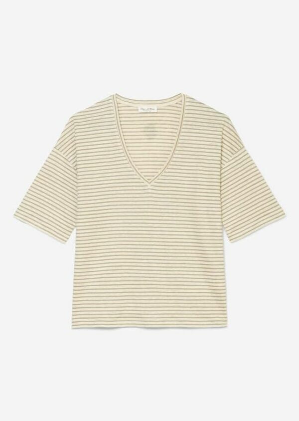 Marc O'Polo linen tee Stripes 2 colors 51217