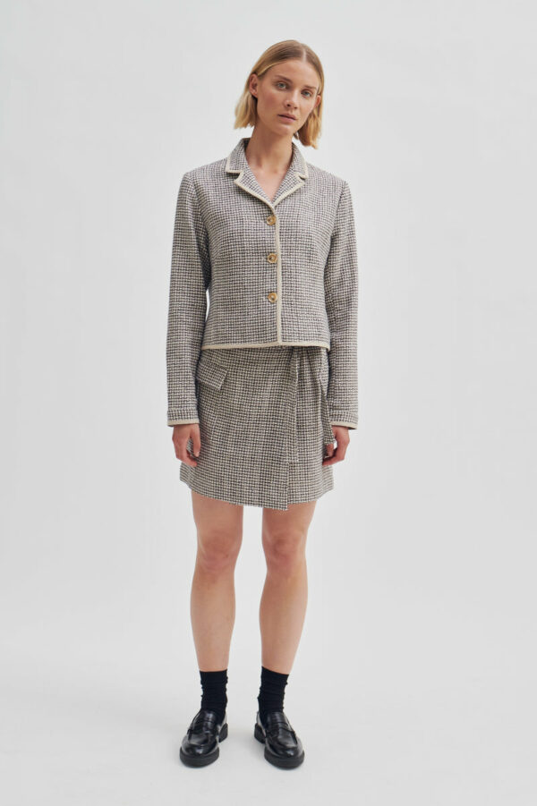 Second Female Channa jacket Dark chalk