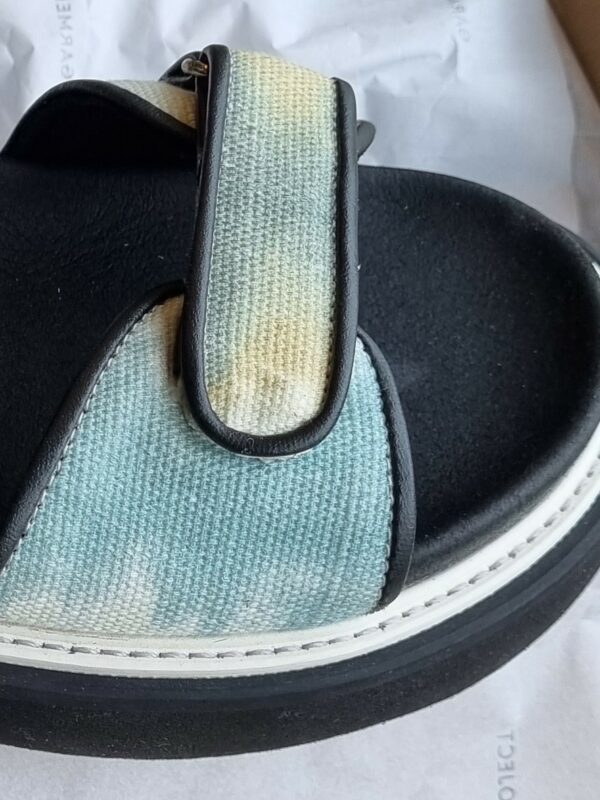 Garment Project Bodi sandal Jade canvas