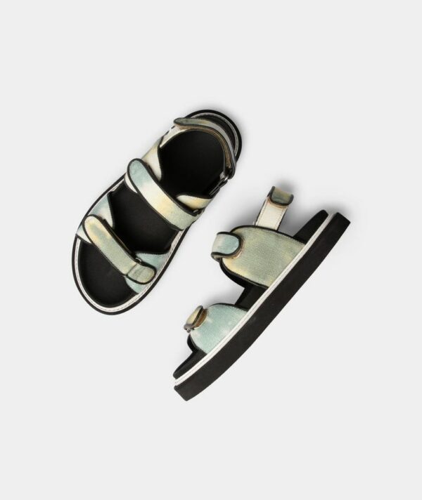 Garment Project Bodi sandal Jade canvas