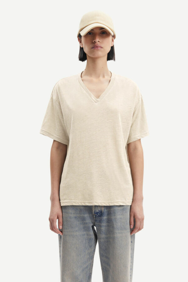 Samsøe & Samsøe Eli t-shirt Pristine