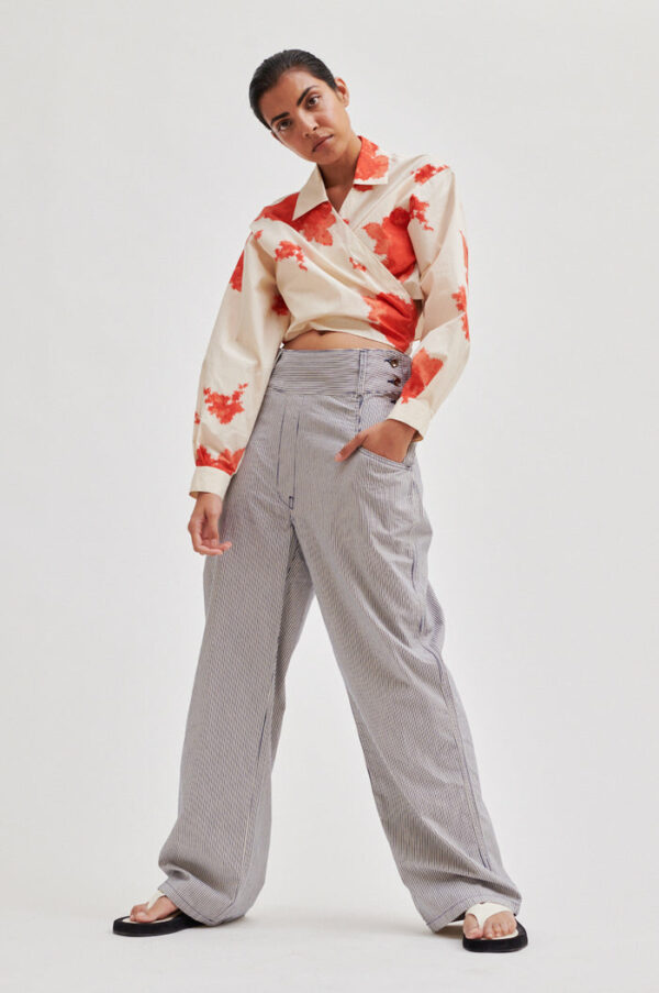 Second Female Fridenza wrap blouse