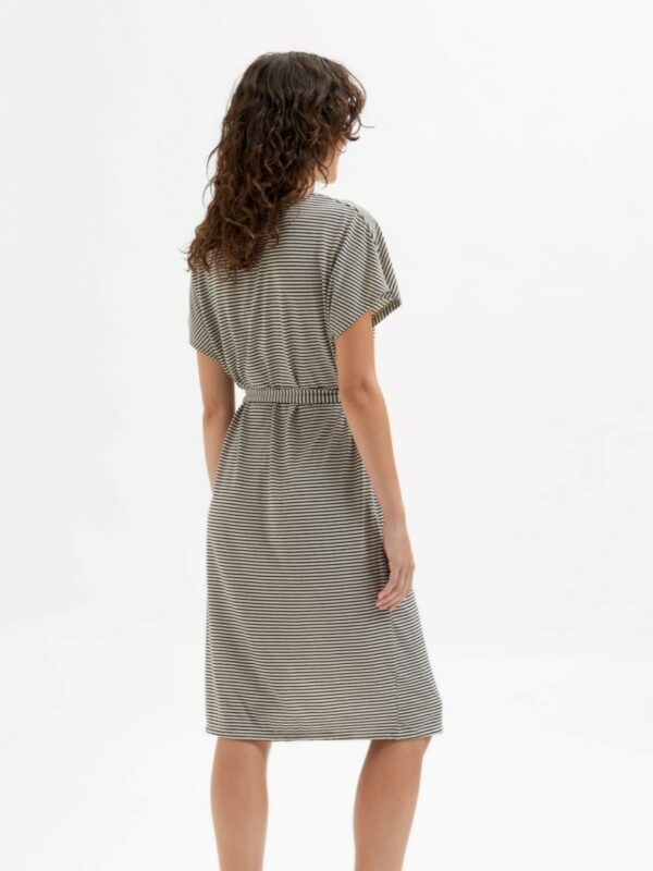 Selected Femme Ivy dress Sandshell stripe