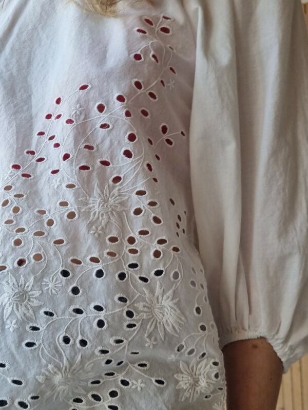 Selected Femme Ramone blouse White
