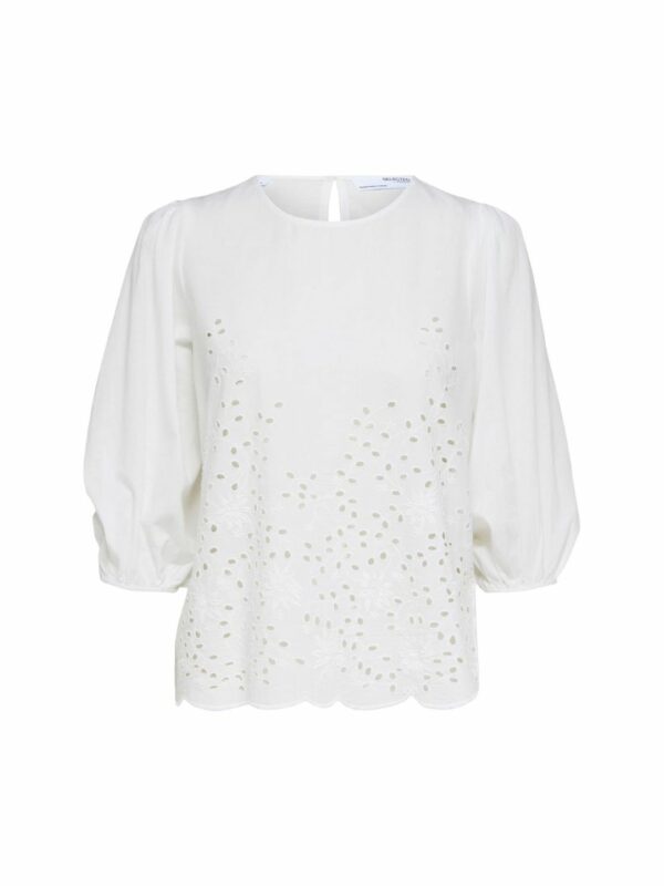 Selected Femme Ramone blouse White