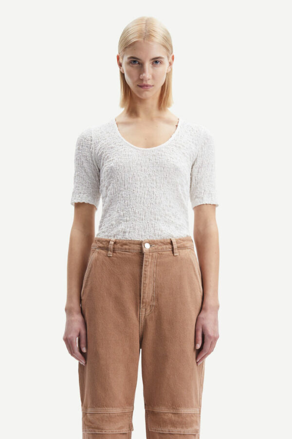 Samsøe & Samsøe Sia t-shirt Clear cream