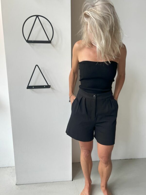 Second Female Como strapless top Black
