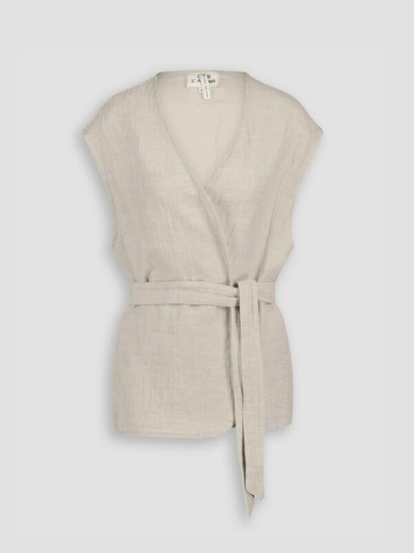 Club l'Avenir Gaye waistcoat Warm sand