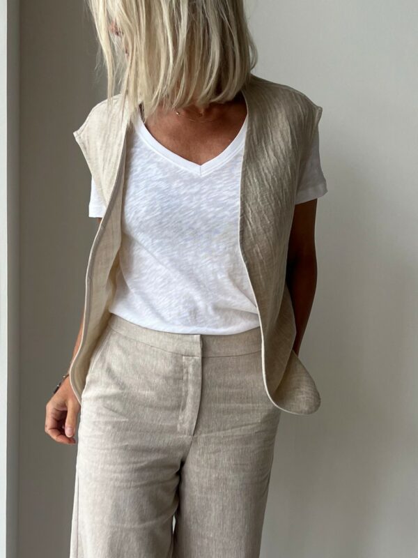 Club l'Avenir Gaye waistcoat Warm sand