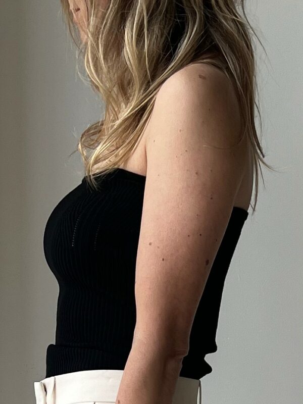 Second Female Como strapless top Black
