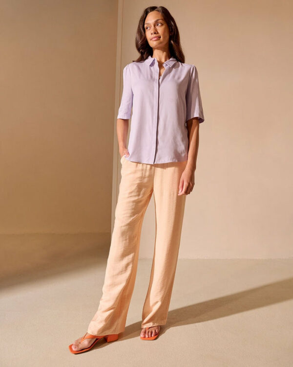 Another Label Bache shirt Purple