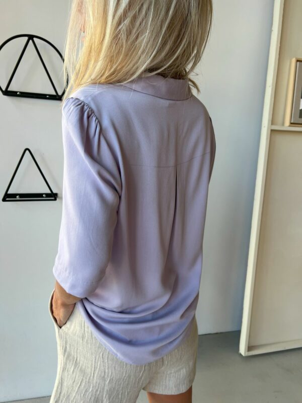 Another Label Bache shirt Purple