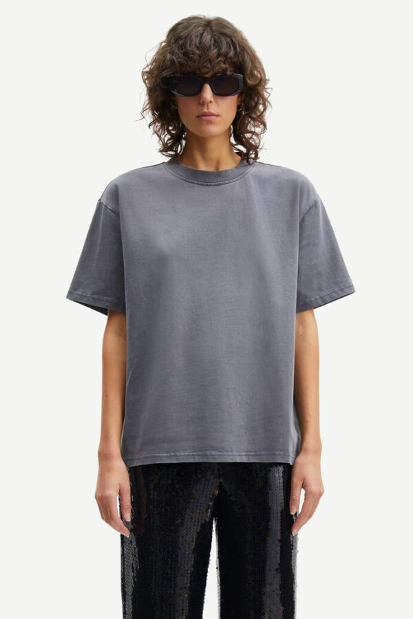 Samsøe & Samsøe Eira t-shirt Iron gate