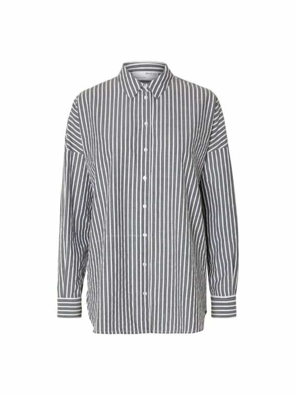 Selected Femme Emma Sani shirt Dark sapphire