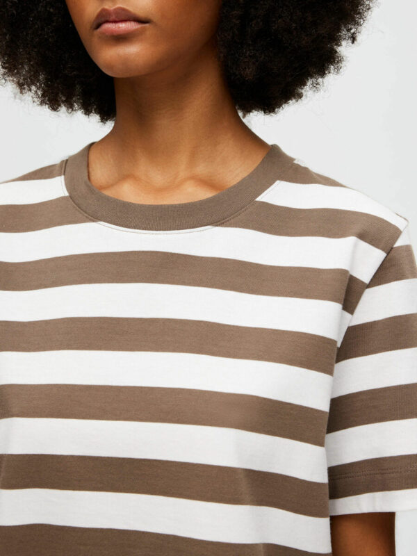 Selected Femme Essential tee stripes Morel