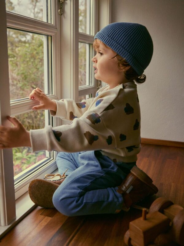 KIDS Lil' Atelier Nalf sweat pants Blue