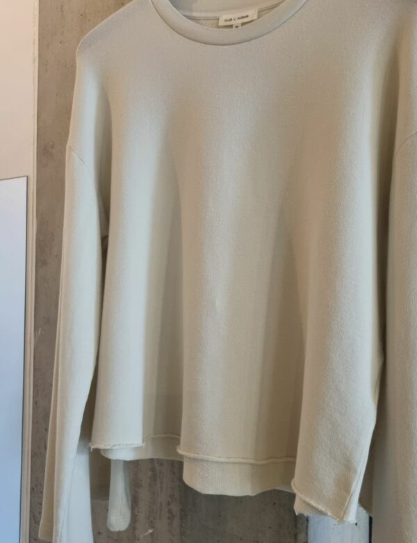 Club l'Avenir Ronia cropped sweater Ivory