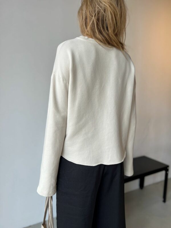 Club l'Avenir Ronia cropped sweater Ivory