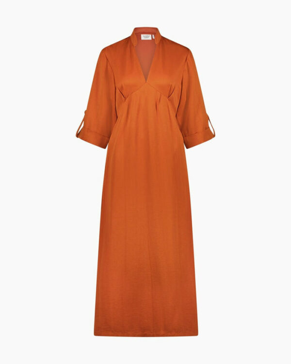 Another Label Amilia dress Pureed pumpkin