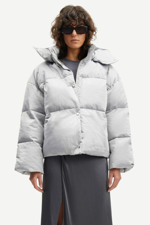 Samsøe & Samsøe Hana short jacket Silver