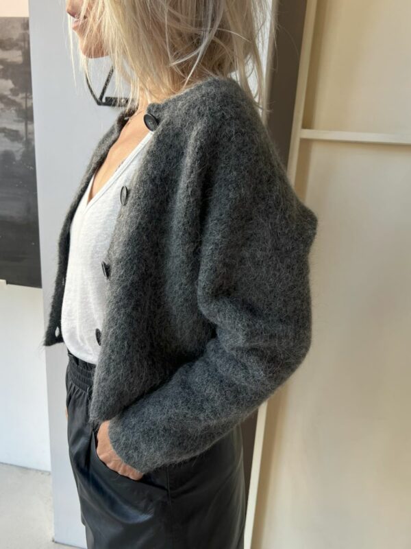 Club l'Avenir Jun cardigan Grey melee