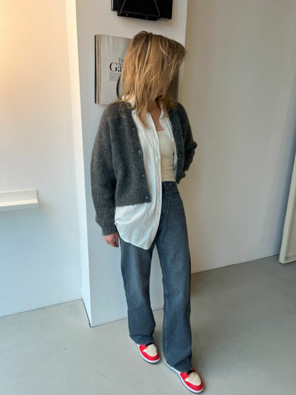 Club l'Avenir Jun cardigan Grey melee