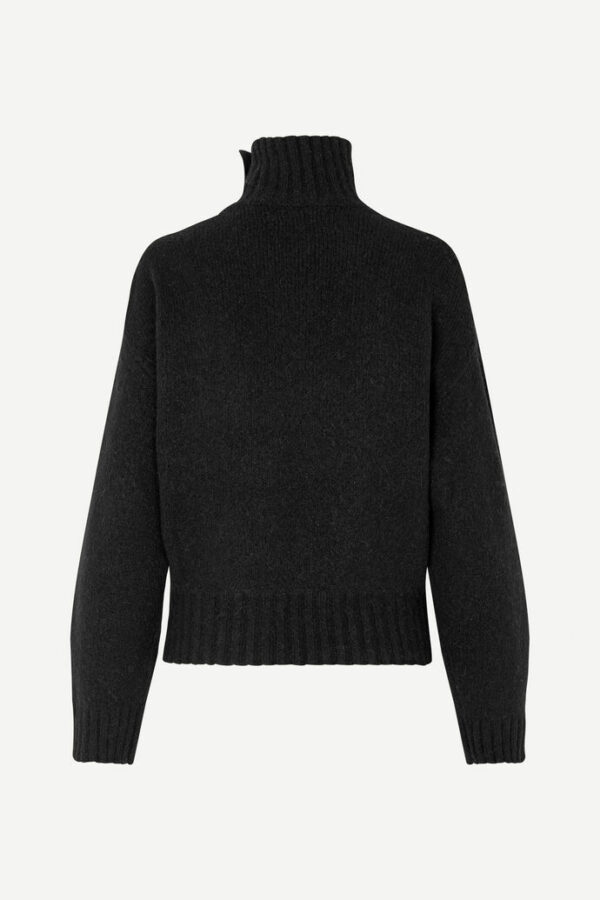 Samsøe & Samsøe Mandie cropped knit Black