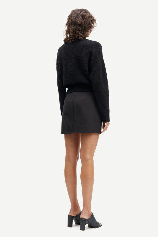 Samsøe & Samsøe Mandie cropped knit Black