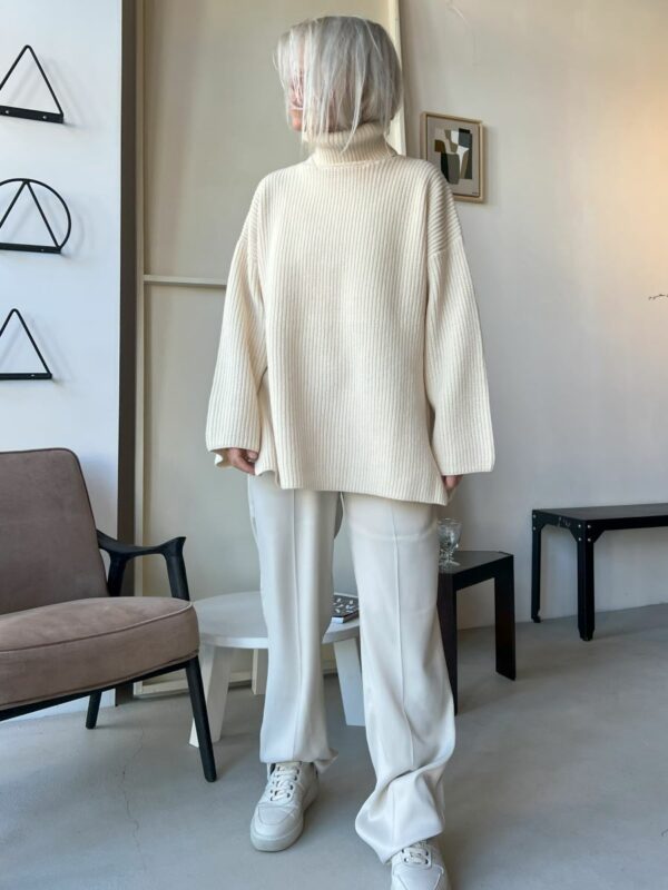 Selected Femme Mary long knit Birch
