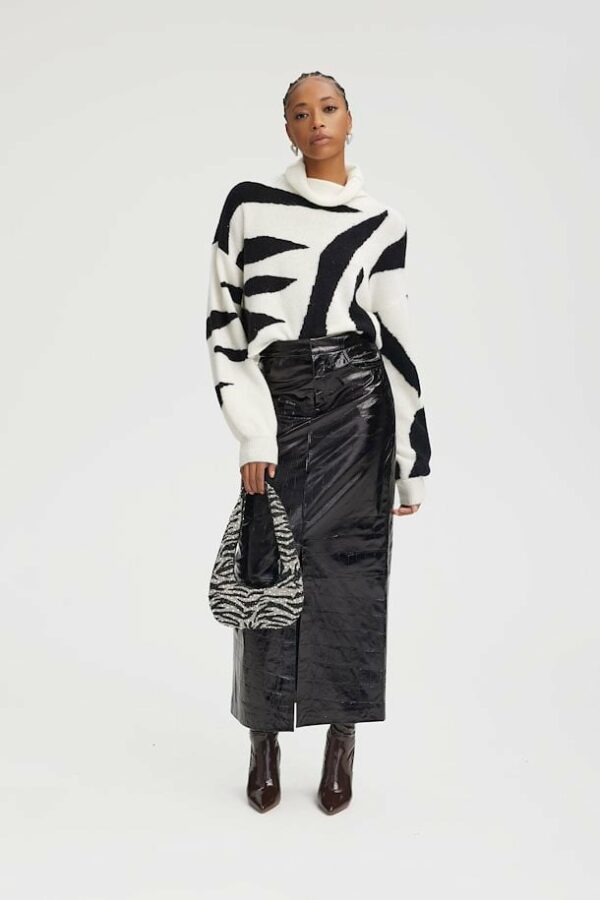 Gestuz AlphaGZ zebra pullover