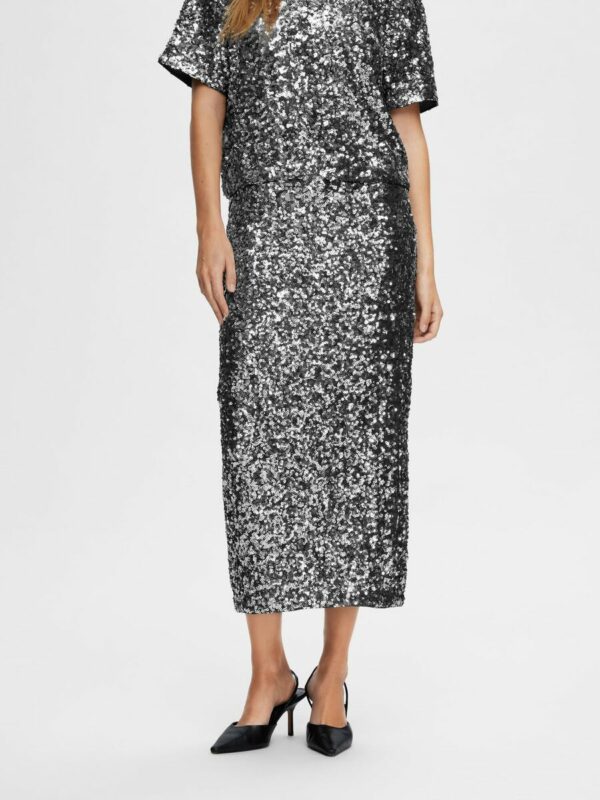 Selected Femme Cora skirt Pailletten