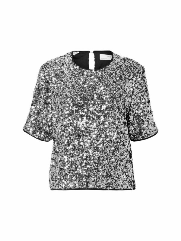 Selected Femme Cora top Pailletten